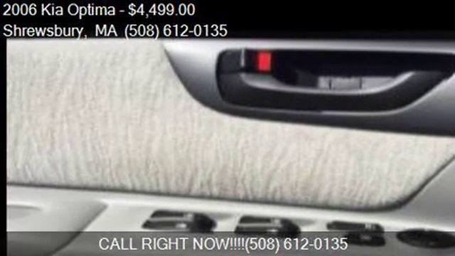 2006 Kia Optima EX New 4dr Sedan for sale in Shrewsbury, MA смотреть онлайн