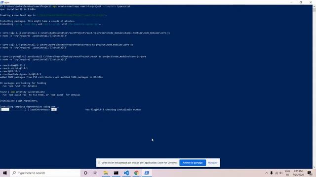 create react typescript application смотреть онлайн