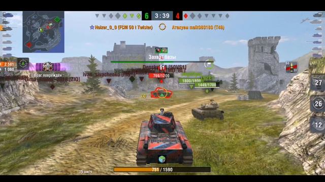 Несправедливо плохой танк Fcm 50t [обзор Wot Blitz]