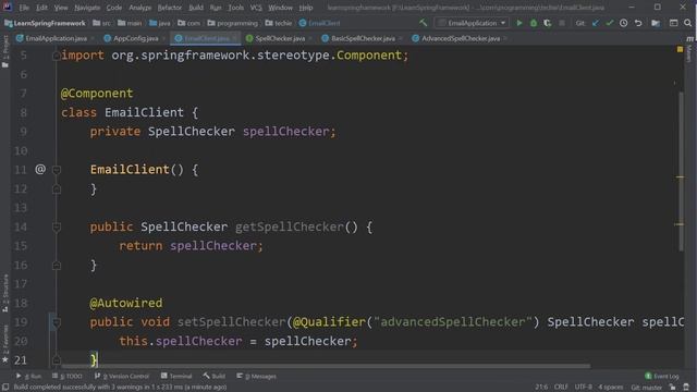 Spring Framework Tutorial - Part 7 | Using @Qualifier annotation смотреть онлайн