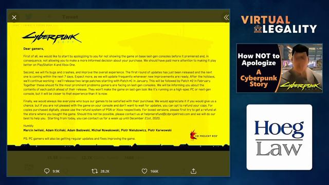 How NOT to Make an Apology: A Cyberpunk Story (By CDPR) (VL370) смотреть онлайн