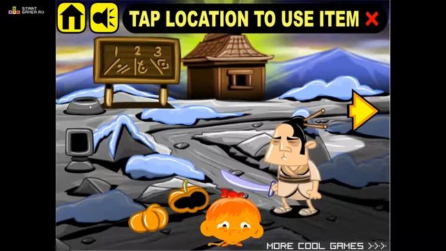 Игра "Счастливая Обезьянка 76" (Monkey GO Happy 76) - прохождение смотреть онлайн
