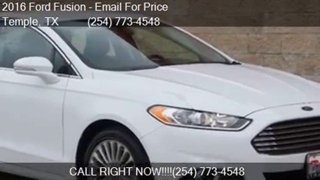 2016 Ford Fusion Titanium 4dr Sedan for sale in Temple, TX 7 смотреть онлайн