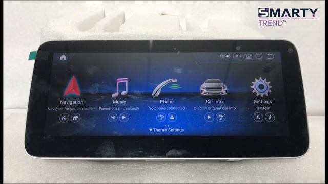 SMARTY Trend head unit overview for Mercedes-Benz CLA/A/GLA 2015+ смотреть онлайн