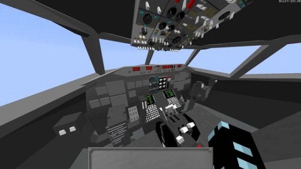 Майнкрафт летаем на самолете с модом Golden Airport Pack