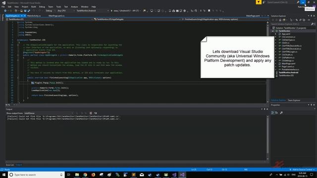 [SOLVED!!!] Xamarin - Exception Of type System.Exception was thrown смотреть онлайн