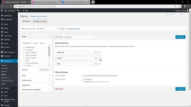 WordPress Top-Header Widgets Usage Guide - Add Widgets Over The Site Menu смотреть онлайн