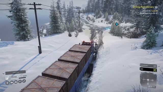 Snowrunner | Drilling Parts Delivery | Royal BM17 | Alaska | #gameplay #snowrunner смотреть онлайн