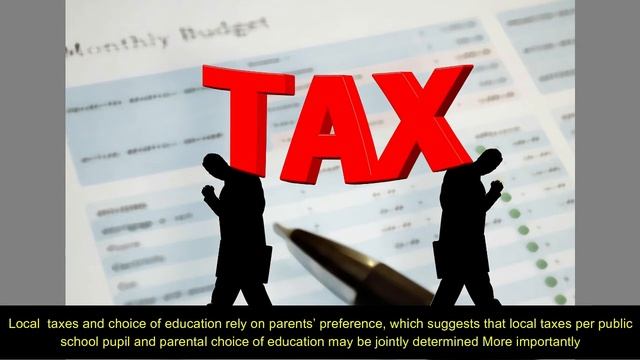 Modeling the Economic Relationship between Local Taxes and Parental Choice of Education смотреть онлайн