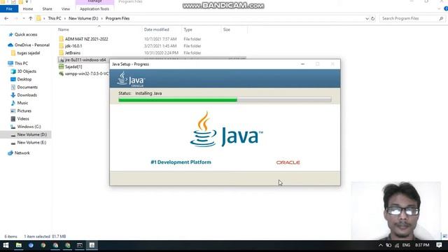 TUTORIAL CARA INSTALL JAVA DI WINDOWS 10 64 BIT TERBARU смотреть онлайн