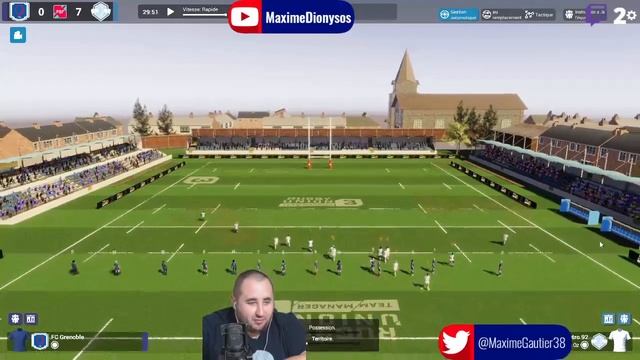 DÉCOUVERTE | Rugby Union Team Manager 3 (2020) | PC смотреть онлайн
