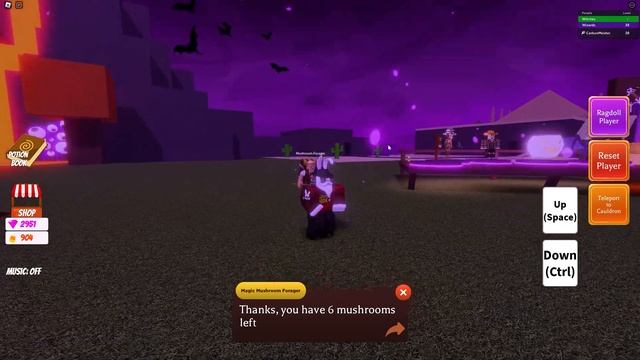 How To Unlock "MUSHROOM" Ingredient For NEW UPDATE! Wacky Wizards Roblox смотреть онлайн