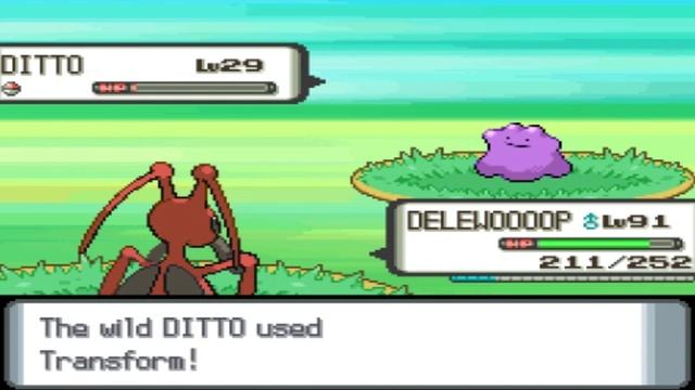 How to find Ditto in Pokemon Diamond and Pearl смотреть онлайн