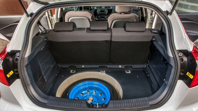 Kia RIO 2015 luggage boot смотреть онлайн