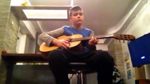 Во поле берёза стояла на гитаре