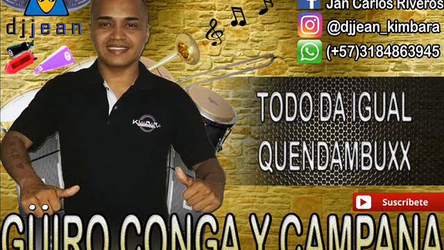 Todo da igual - Quendambuxx - Guiro conga y campana " Salsa choke 2017 " смотреть онлайн