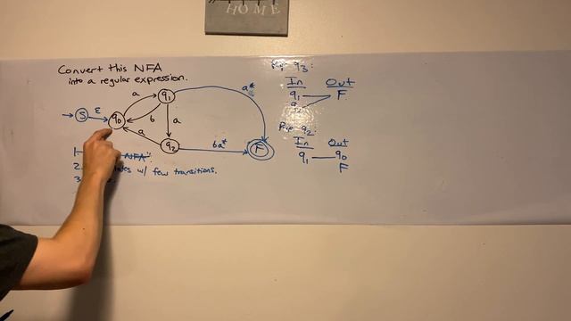 NFA to Regular Expression Conversion, and Example смотреть онлайн