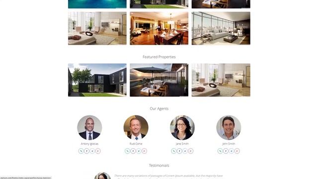 Reales WP - Real Estate WordPress Theme смотреть онлайн