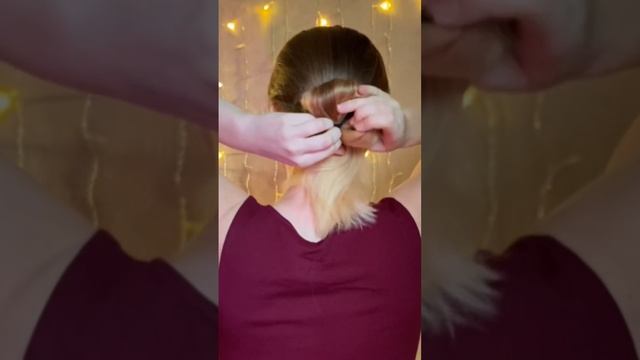 Причёска на каждый день ❤️? #hairhacks #hairtutorial