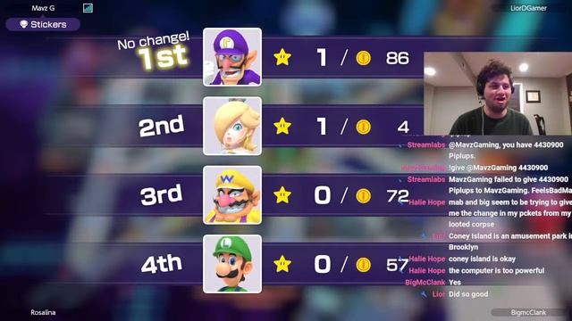 Playing some Mario Party Superstars! смотреть онлайн