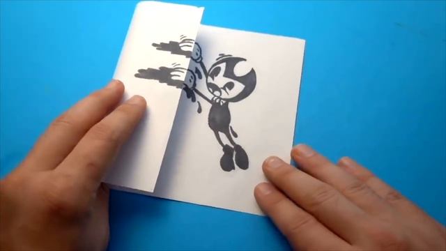 5 Amazing BENDY AND INK MACHINE (BATIM) Paper Craft and Doodles for FANS смотреть онлайн