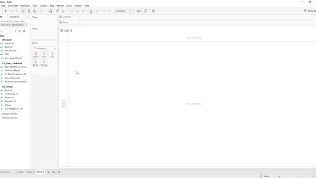 Tableau: A Comparison of Custom SQL to the Relational Model смотреть онлайн