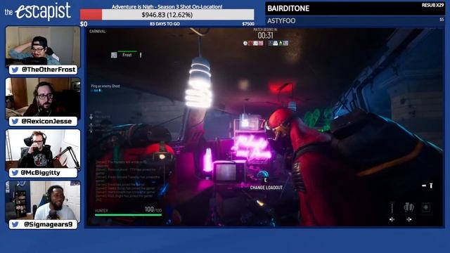Midnight Ghost Hunt | Community Spooky Game Night with The Escapist смотреть онлайн