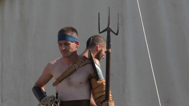 Гладиаторские бои в Венгрии! Savaria Karnevál! Historical Carnival. смотреть онлайн