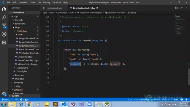 Laravel Class 21 Laravel Tutorial Bangla Tutorial смотреть онлайн