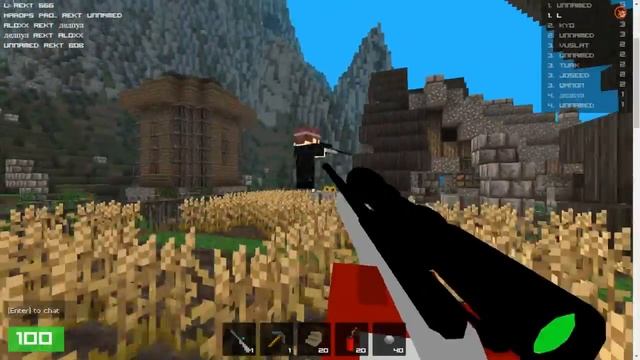 craftnite.io Minecraft deathmatch game смотреть онлайн