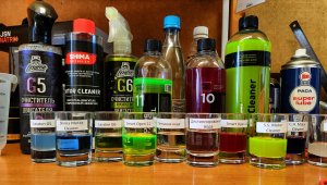 Тест диэлектрических составов для мойки двигателя. Измерение изоляции.mp4