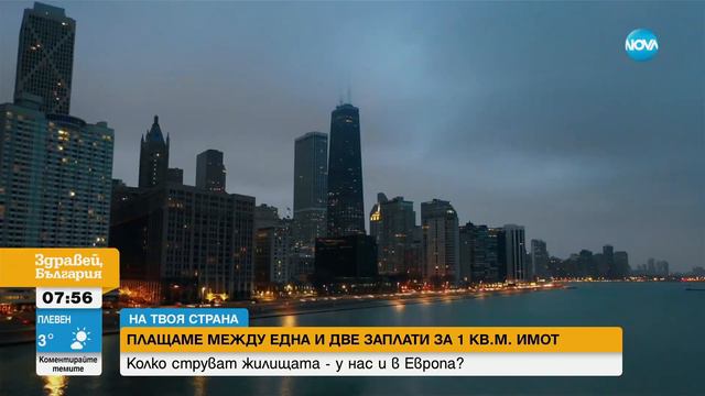 “На твоя страна”: Плащаме между една и две заплати за 1 кв.м. имот - Здравей, България (06.03.2023) смотреть онлайн