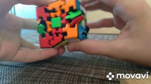 Как собрать шестерёнчатый кубик рубика