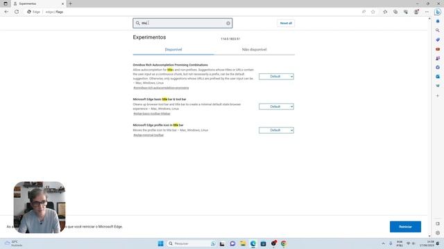 Como HABILITAR a NOVA INTERFACE e NOVOS RECURSOS do MICROSOFT EDGE! смотреть онлайн
