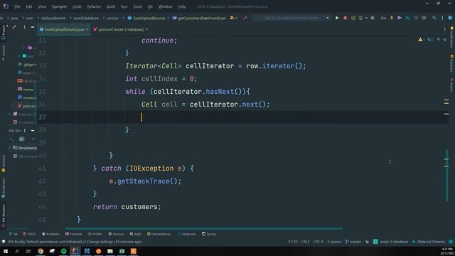 How to Import Data from Excel to Database using Java | Spring Boot. смотреть онлайн