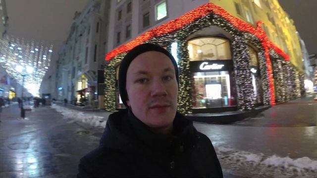 Новогоднее украшение Москвы. Тверская, Пушкинская, Театральная, ГУМ, ЦУМ и все-все-все смотреть онлайн