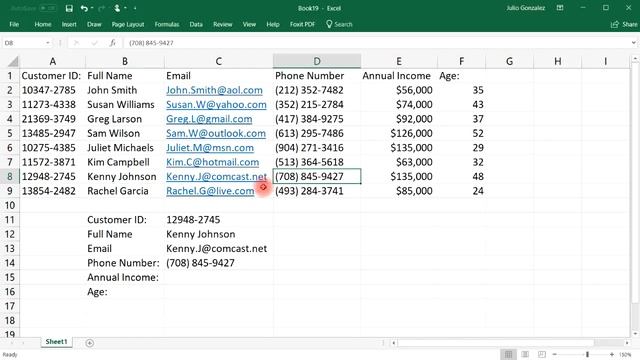 Index and Match Functions With Drop Down Lists | Excel смотреть онлайн