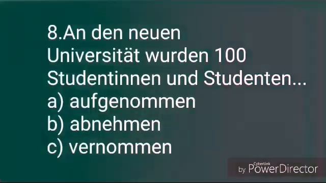 Grammatik Übungen B2 Prüfung смотреть онлайн