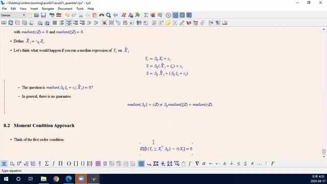 [eco621] Quantile regression (12/12) смотреть онлайн