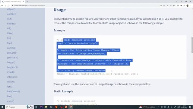 Image Make - Instalando o pacote de manipulação de imagens смотреть онлайн