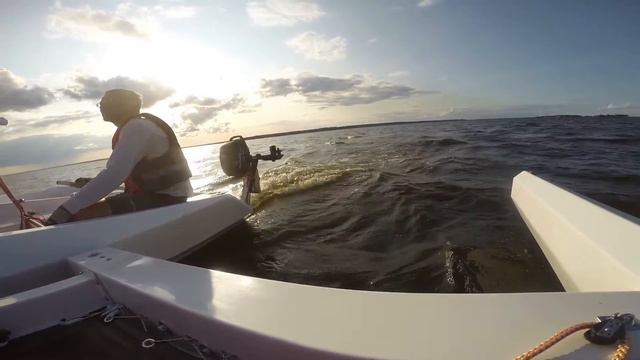 Поход на тримаране по Горьковскому водохранилищу смотреть онлайн