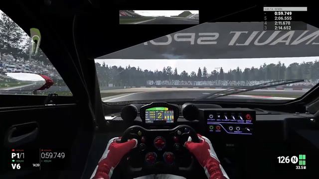 Project CARS | Reanult RS 0.1 | Nurburgring GP | Llovizna смотреть онлайн