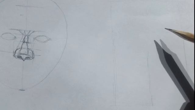Рисование носа карандашом/Учимся рисовать нос/Learn to draw the nose with a pencil смотреть онлайн