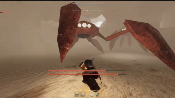 Soloing The Crabs Weaponless - Roblox Derelict