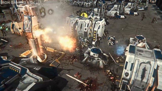 NEW SPACE MARINES ARMY vs Death Guard! - Unification Mod v6.9 | Warhammer 40K: Dawn of War Soulstor смотреть онлайн