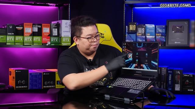 รีวิว GIGABYTE G5 MD เกมมิ่งโน้ตบุ๊คเน้นเย็น พอร์ตแน่น มี DP อัพเกรดได้เยอะ แรงสะใจ 35,990 บาท смотреть онлайн