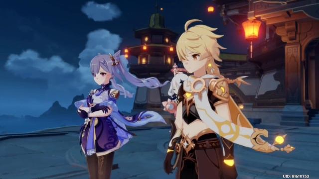 KEQING LOVES AETHER GENSHIN IMPACT CUTSCENE смотреть онлайн