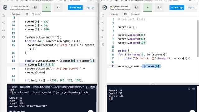 Intro to Python for Java Coders: Arrays and ArrayLists смотреть онлайн