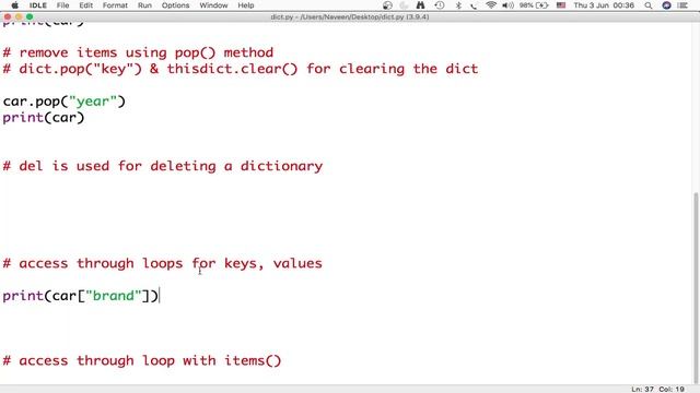 #6 Python Data Types: Dicts || Dictionaries In Telugu ||Python Beginner Tutorial|| Learn Python смотреть онлайн
