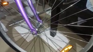 Установка корзинки на велосипед.